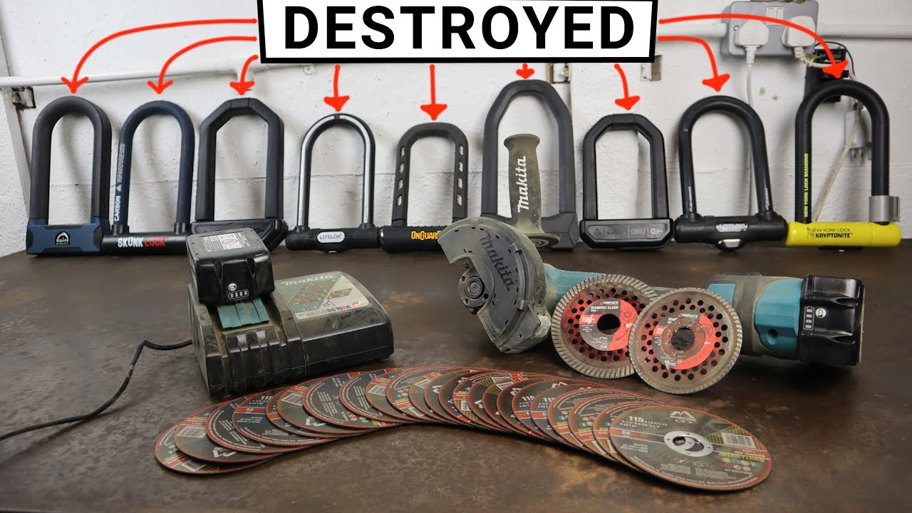 Uncuttable Bike Locks vs Angle Grinder